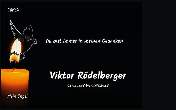 Jahresgedenken von Viktor R&ouml;delberger